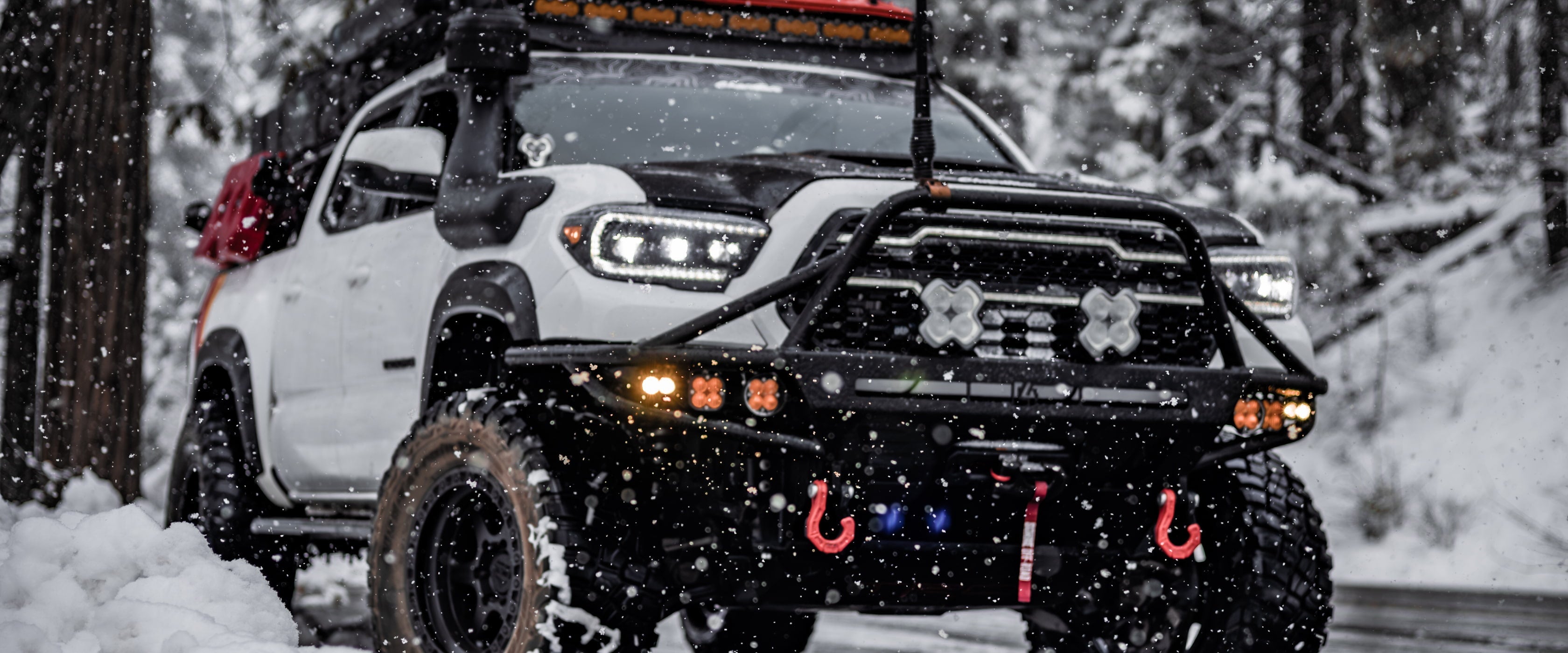 雪夜之中,最亮的存在——Tacoma前端照明!