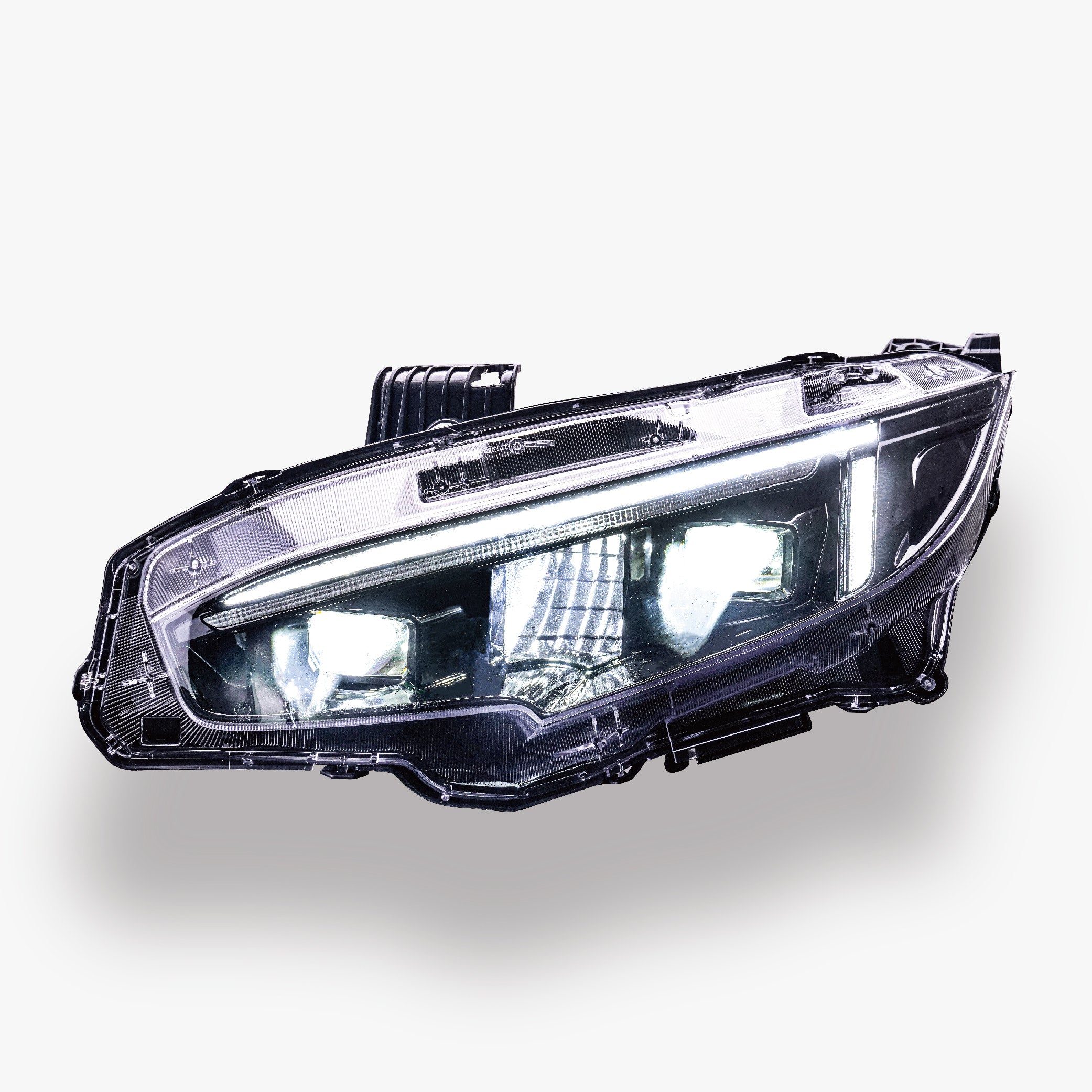 Automotive Authority 72W COB LED Headlight Kit H4/9003 For Honda Civic 92-03 – 7600LM 6000K