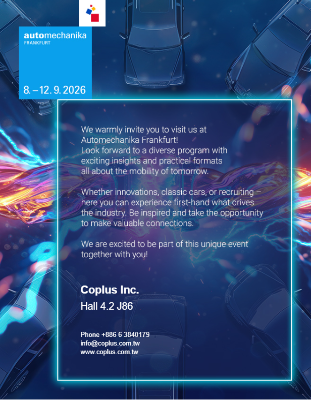 COPLUS at Automechanika Frankfurt 2026