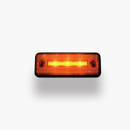 Universal side marker light | Rectangular 2" x 6"